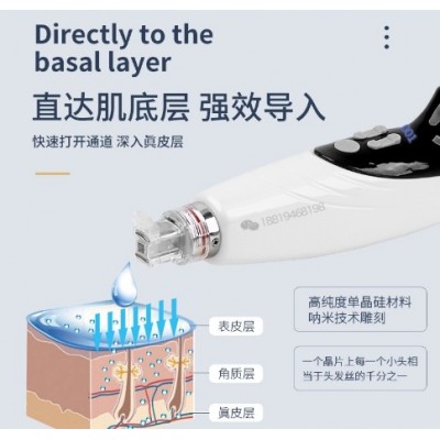 EMS无针水光仪器 无创无痛射频微针深浅导入枪微晶家用有针水光仪图2