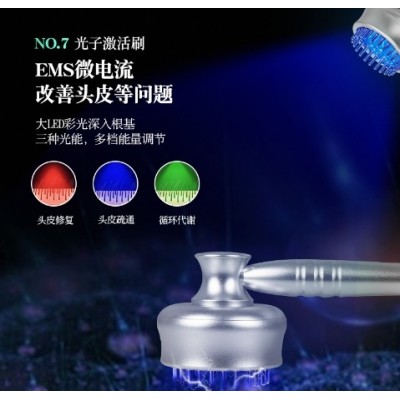 韩国大气泡水氧小气泡美容仪器补水注氧仪脸部清洁脱毛仪器美容院图3