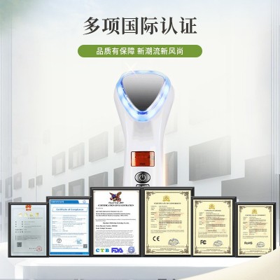 光子嫩肤仪厂家冷热充电款脸部美容仪器D002电子美容仪导入按摩仪图4