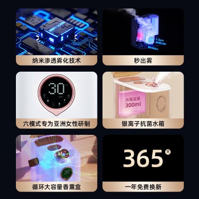 冷热双喷蒸脸器补水喷雾家用热喷脸部加湿器美容院专用保湿抗过敏图4