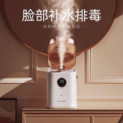 冷热双喷蒸脸器补水喷雾家用热喷脸部加湿器美容院专用保湿抗过敏图5