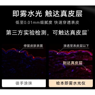 哈本即雾高透水光仪家用补水神器注氧仪便携家用高压喷雾补水仪图3