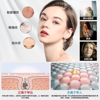 RF射频美容仪器 热玛吉ems多功能家用美容仪器嫩肤射频仪导入仪图2