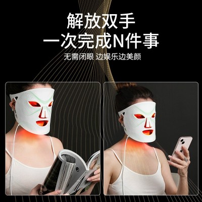 工厂定制光子嫩肤仪红蓝光面罩大排灯美容仪家用紧致提亮光谱仪图4