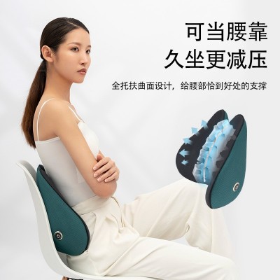 腰部按摩器家用车载靠垫坐垫全身多功能热敷揉捏办公室腰靠按摩仪图3