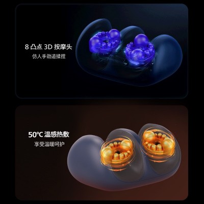 小腿部按摩器揉捏全自动按足底按摩器足疗机美腿肌肉按摩仪礼物图2