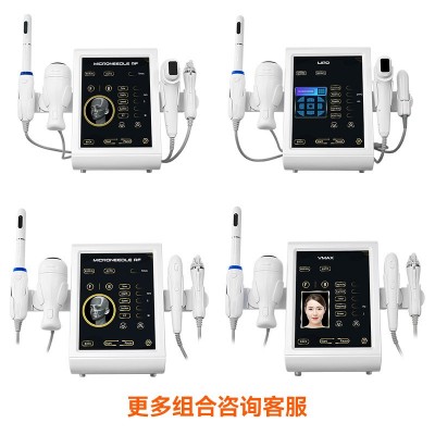 外贸跨境黄金胶原炮射频微针美容仪私密7D多功能9D热力塑瘦身仪器图4