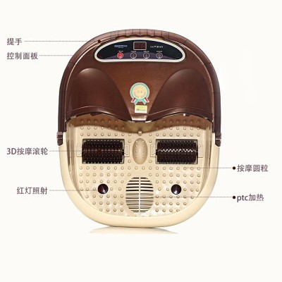 港德 足浴盆全自动加热 足浴泡脚桶中老年脚按摩洗脚盆足脚按摩器图4