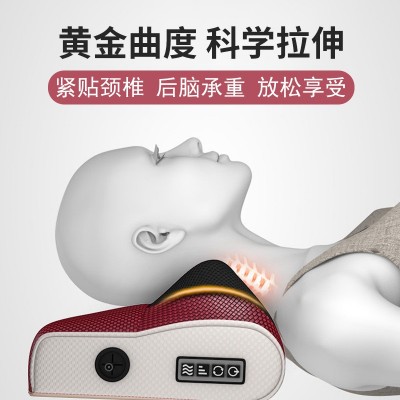按摩枕头颈椎按摩器颈部腰部背部多功能电动家用按摩仪礼品批发图3