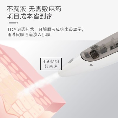 HRCSKIN无创水光仪器无针水光高压喷射透皮导入紧肤管理美容仪图4