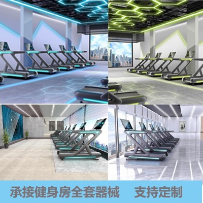 健身房商用跑步机宽大跑台可调节坡度纯商务智能触摸屏跑步机图2