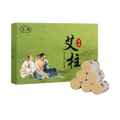 【厂家批发】艾一颗陈年纯艾草提取20:1艾绒艾灸馆家用艾条艾柱图4