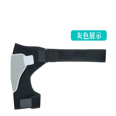 跨境运动护肩带氯丁橡胶篮球防肌肉拉伤可调节护肩带冰敷运动护具图2