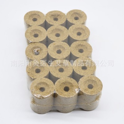 艾灸床专用艾柱艾绒艾灸柱条肚脐灸玄灸罐紫砂陶土阴罐阳罐悬绒柱图3