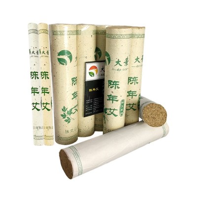 大景厂家直供批发定制加工陈艾条纯艾绒南阳艾灸条陈艾草棒艾灸馆图5