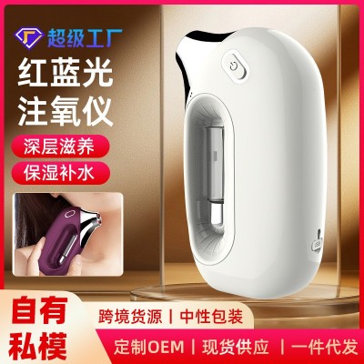 新品手持注氧仪家用面部美容仪纳米补水提亮精华面膜导入注氧仪图5