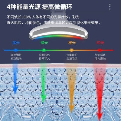 M6新款冰敷美颈仪淡化颈纹颈部护理按摩仪提拉紧致去法令纹美容仪图2