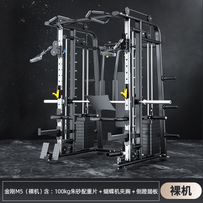 家用史密斯机综合训练器商用龙门架健身器材飞鸟多功能卧推深蹲架图5