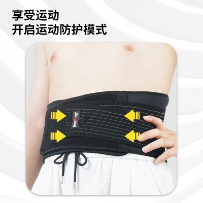 护腰带腰间盘运动护腰神器健身护腰护腰带腰椎护腰带弹簧护腰图2