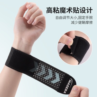 薄款缠绕加压运动护腕弹力健身排球篮球羽毛球护具透气固定护手腕图3