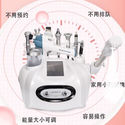 小气泡清洁仪去黑头热喷美容仪补水超音波导入蒸脸仪水光针美容院图3