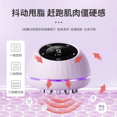 瑞初经络刷按摩疏通仪器全身通用塑形瘦身刷背部刮痧电动颈椎神器图2
