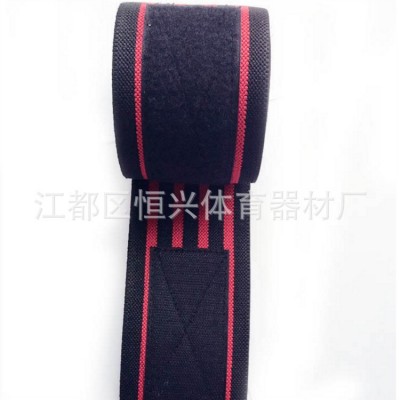 厂家批发举重深蹲弹力护膝绑带健身护膝绷带力量运动训练图1
