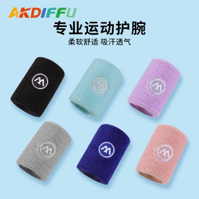 运动头带篮球毛巾护腕批发吸汗护手腕男女跑步篮球足球瑜伽发带护图3