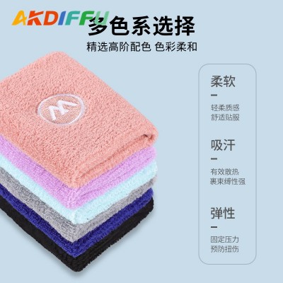 运动头带篮球毛巾护腕批发吸汗护手腕男女跑步篮球足球瑜伽发带护图5