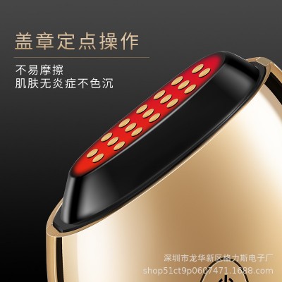 小金蛋微电流胶原炮射频美容仪嫩肤脸部提拉紧致RF盖章能量射频仪图4
