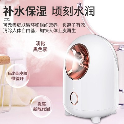 外贸跨境蒸脸仪脸部冷热喷雾器家用补水仪美容仪加湿雾化机蒸脸器图3
