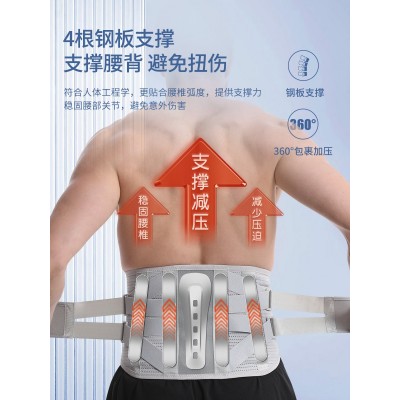 罗达菲护腰带护腰腰间盘劳损腰椎盘突出男女士腰疼围腰托加宽支撑图3