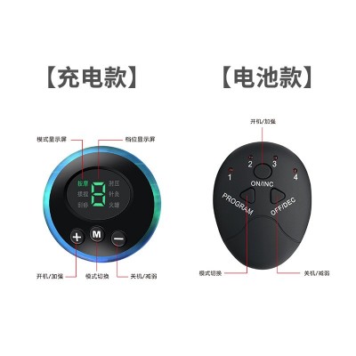 EMS按摩脚垫智能腿部微电流足垫便携可折叠USB脉冲理疗按摩足疗机图1