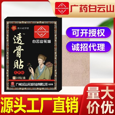 广药白云山透骨贴颈椎贴腰椎膝盖肩周贴关节疼痛贴艾灸贴艾草贴膏图3
