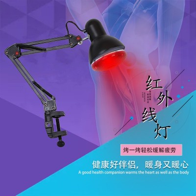 家用夹子红外线理疗灯家用美容烤灯保健灯一件代发取暖灯红光灯图3