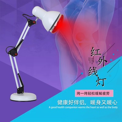 红外线灯电烤灯台式理疗灯家用红光理疗灯红光美容灯加热批发图5