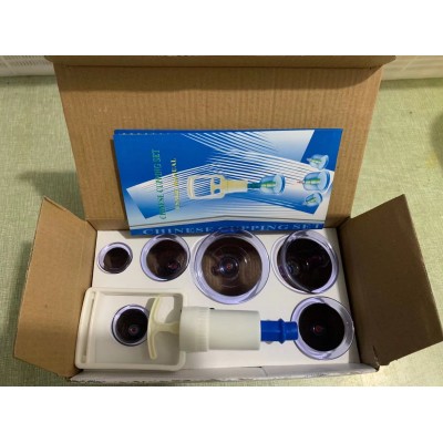 真空拔罐器6罐家用抽气式拔罐器吸湿气美容保健拔火罐展会礼品图3