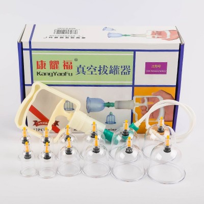 加厚12罐拨罐器家用抽气式一套12罐气罐吸湿罐真空非玻璃拨火罐图5