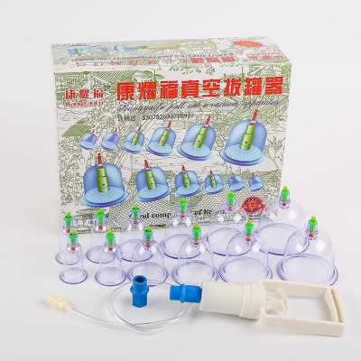 真空拔罐器12罐家用拔罐器保健除湿真空抽气式拔罐展会礼品 工厂图1