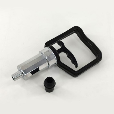 厂家直批生产不锈钢拔罐器配件 大号ABS真空枪手柄枪抽气枪拔罐枪图2