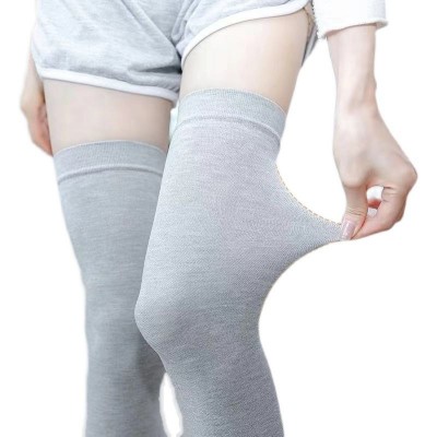 纯棉加长保暖彩棉护膝夏季膝盖关节空调房保暖护膝防寒无痕护膝图1