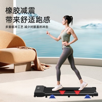 爆款平板跑步机家用小型迷你折叠静音电动室内简易走步机健身器材图3
