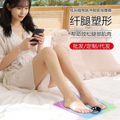 智能EMS炫彩脚垫按摩器29档脉冲脚底理疗健身人足部按摩仪图3