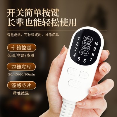 电加热理疗盐袋护颈热敷包粗盐艾绒肩颈宝艾草发热家用海盐艾灸肩图2