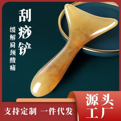 刮痧弧形铲颈椎按摩器板肩腿背部通用脖子全身通用经络疏通拨筋棒图4