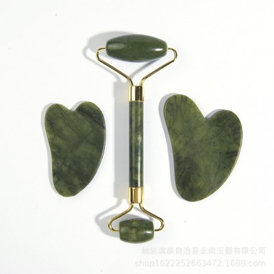 天然玉石滚轮面部刮痧仪器套装图5