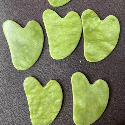 面部背部玉石刮痧按摩片 薄款脸部经络毛囊清洁刮痧批发图4