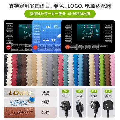 跨境源头工厂豪华多功能SL导轨按摩椅家用全身太空舱按摩椅图3