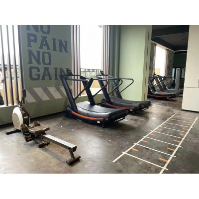 无动力跑步机弧形不用电健身器材健身房工作室大型多功能家用商用图3