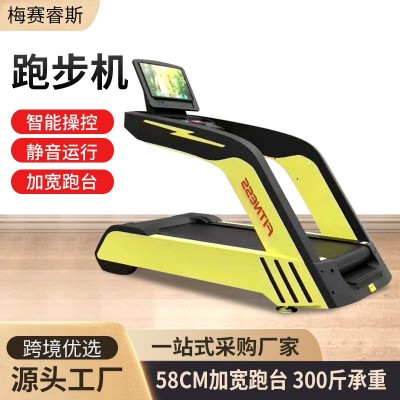 定制多功能健身房减震跑步机室内静音电动走步机宽跑带商用跑步机图5